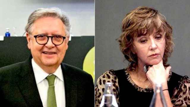 Josep Peralba, exconsejero delegado de Crèdit Andorrà, y Maria Reig, la rica heredera que ha dejado el consejo de administración del banco / CG