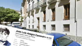 Prixline, con los teléfonos 806433293 y 663547584, 'saquea' a los parados desde esta calle de San Lorenzo del Escorial (Madrid).