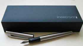 Una pluma estilográfica de Inoxcrom (fabricante de bolígrafos)
