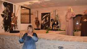 La artista Teia Moner en la presentación del Museo Internacional de Titelles de Cataluña / AYUNTAMIENTO DE PALAU-SOLITÀ I PLEGAMANS