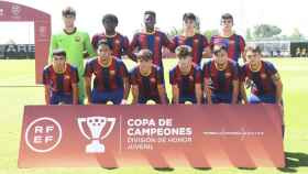 Once del Juvenil A del Barça para la final de la Copa de Campeones / FCB