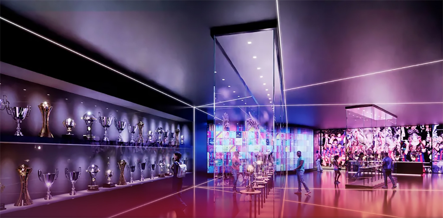 Imagen virtual del FC Barcelona sobre el Museo / FCB