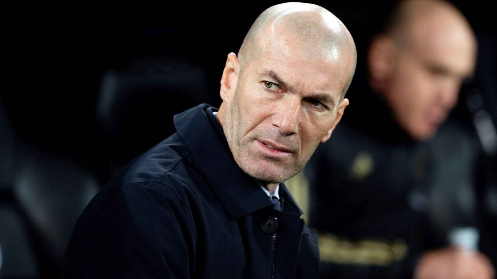 Zidane durante un partido de Liga | EFE