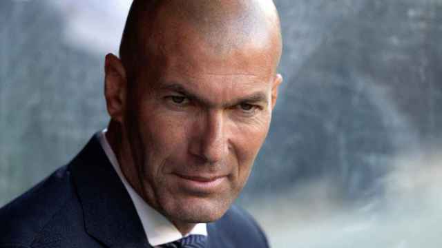 Una foto de Zinedine Zidane, entrenador del Real Madrid / EFE