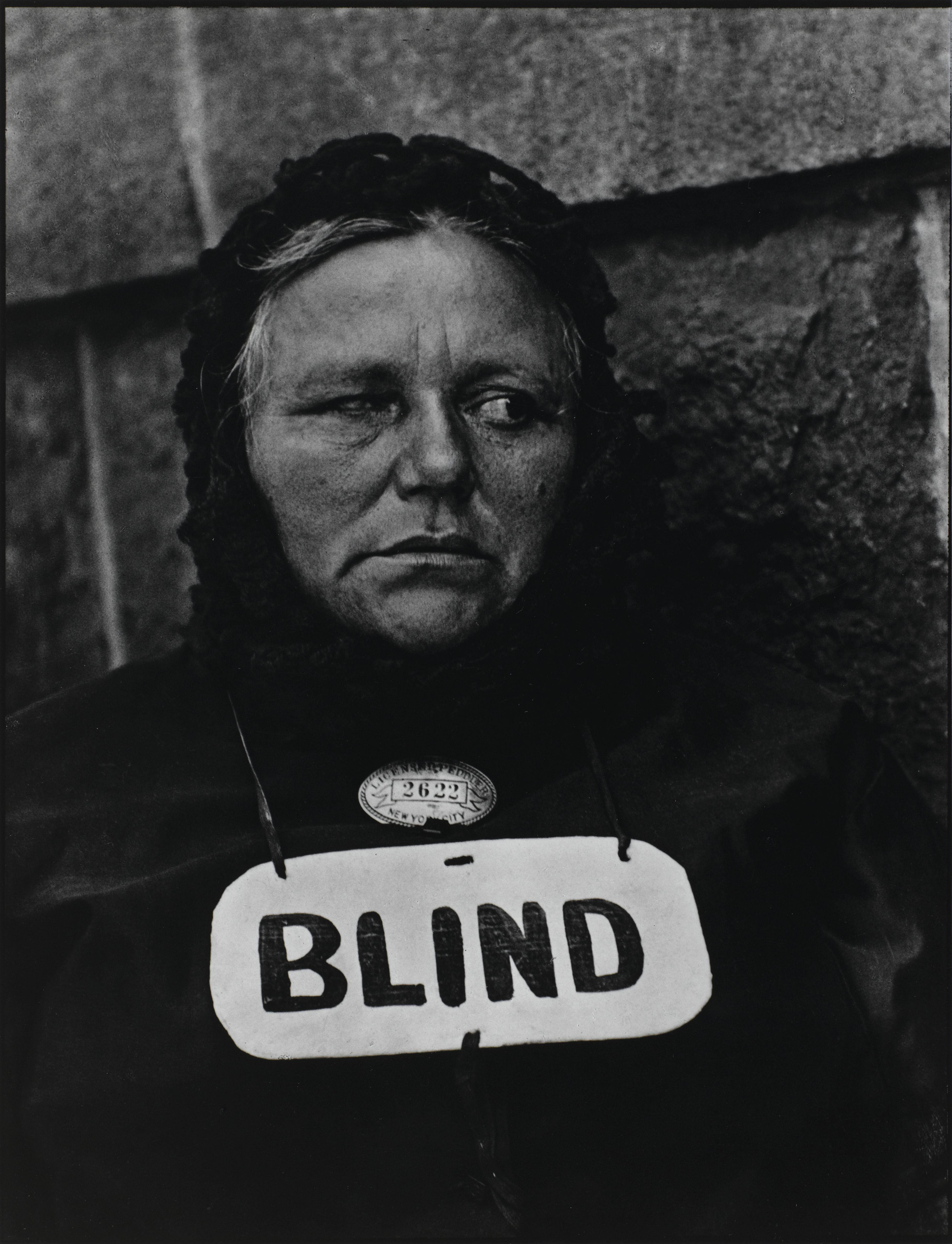 Mujer ciega, Nueva York 1916. La icónica fotografía de Paul Strand