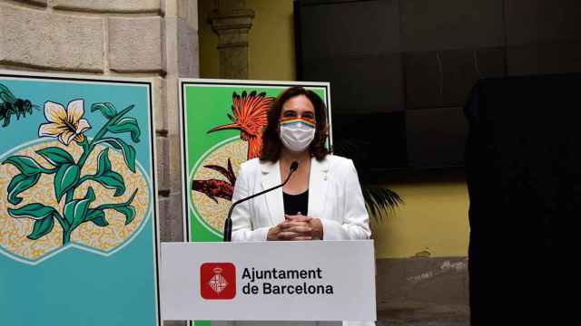 La alcaldesa de Barcelona, Ada Colau, durante la presentación de La Mercè 2020 / EUROPA PRESS