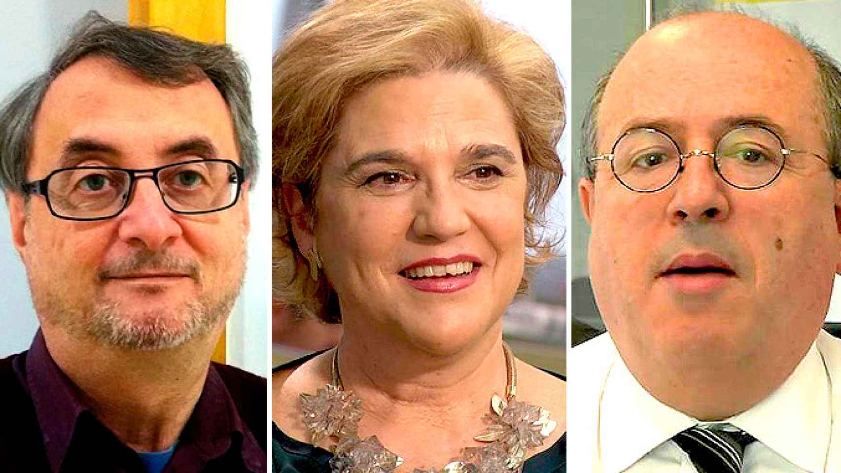 Vicent Partal, Pilar Rahola y José Antich, los periodistas que cierran filas con Puigdemont y piden que sea investido / CG