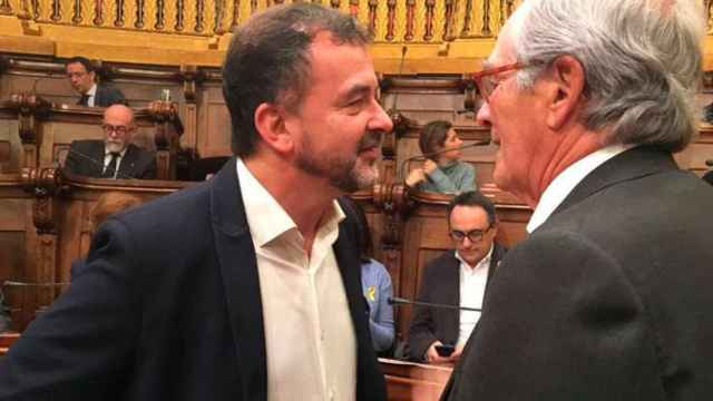 Alfred Boch y Xavier Trias, de ERC y PDeCAT, principales grupos de la oposición de Ada Colau / CG