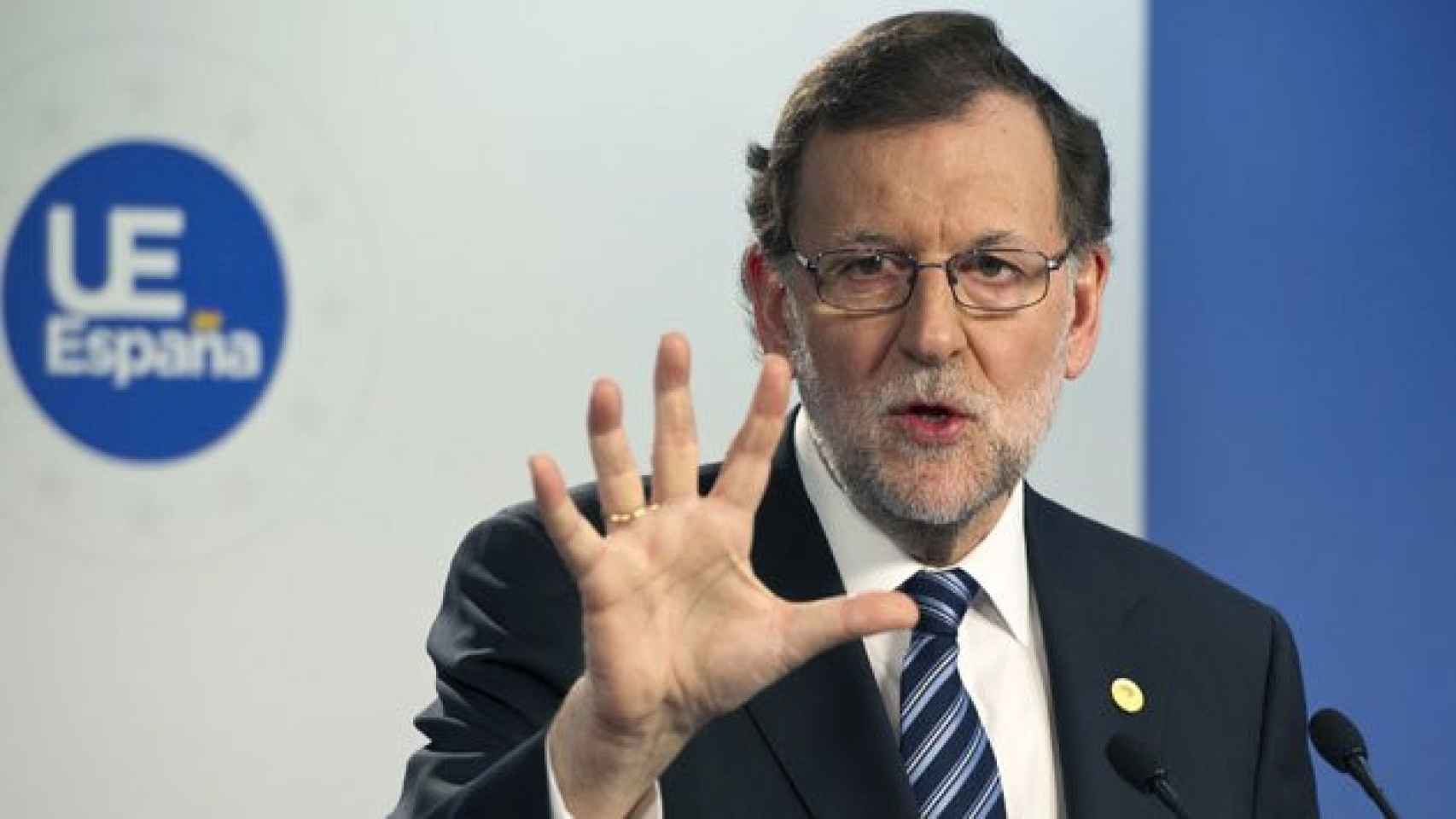 El presidente del Gobierno, Mariano Rajoy, en una comparencia en Bruselas esta semana / EFE