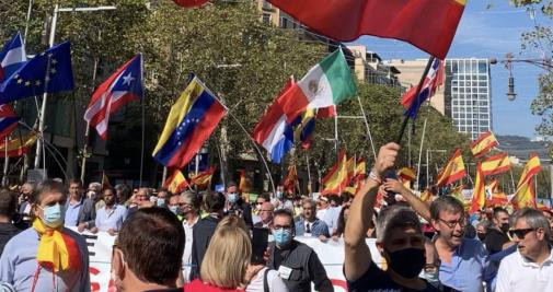 Manifestación del 12-O en Barcelona / PPC