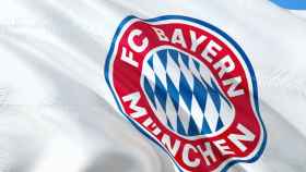 Bandera con el escudo del Bayern de Múnich