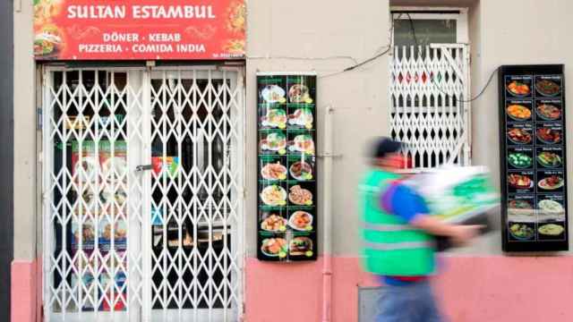 Un restaurante de Barcelona cerrado por el covid