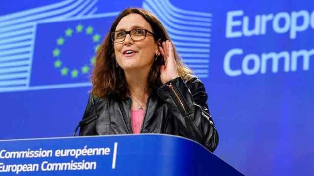 Cecilia Malmström, comisaria europea de Competencia y responsable de negociar sobre la materia que se han abierto con Donald Trump / EFE
