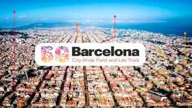 Imagen promocional de Barcelona como una de las capitales que servirán de laboratorio de la nueva red 5G / CG