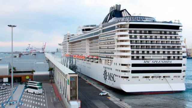 Un crucero de MSC Cruises en Barcelona, donde la patronal CLIA ha lanzado una campaña de imagen / CG
