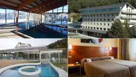 Vistas del Hotel & Spa La Collada, el establecimiento del grupo Bosch y Aymerich situado a 26 kilómetros de Puigcerdà / FOTOMONTAJE DE CG