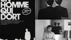 Cartel de la película 'Un homme qui dort', dirigida por Georges Perec y Bernard Queysanne.