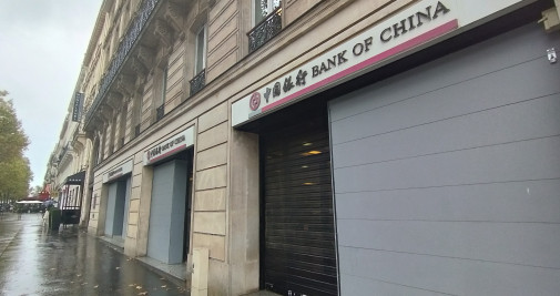 Una sucursal del Bank of China en París / VR - CG