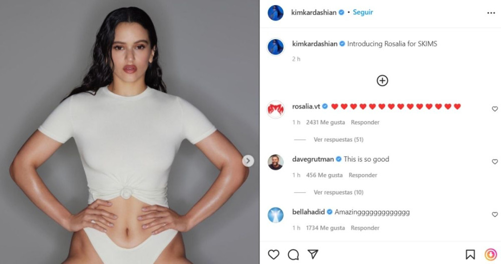 Publicación de Kim Kardashian en Instagram / @kimkardashian