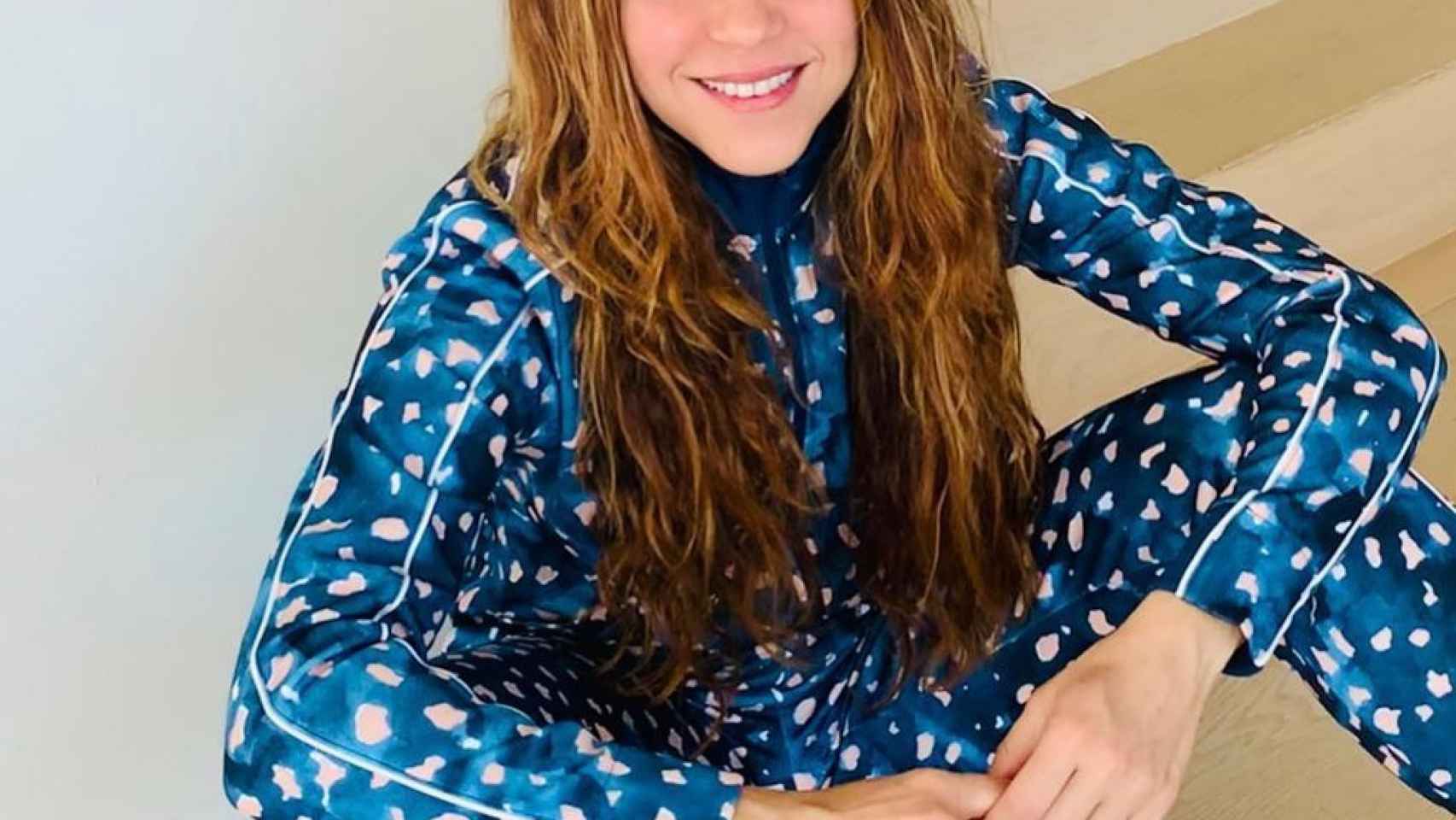 Shakira en pijama