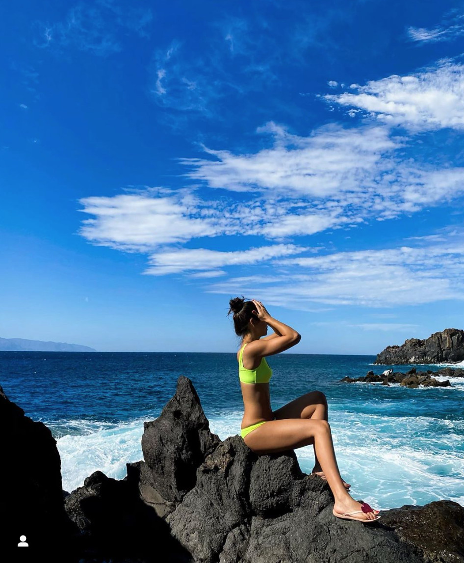 Cristina Pedroche en Tenerife con un nuevo bikini