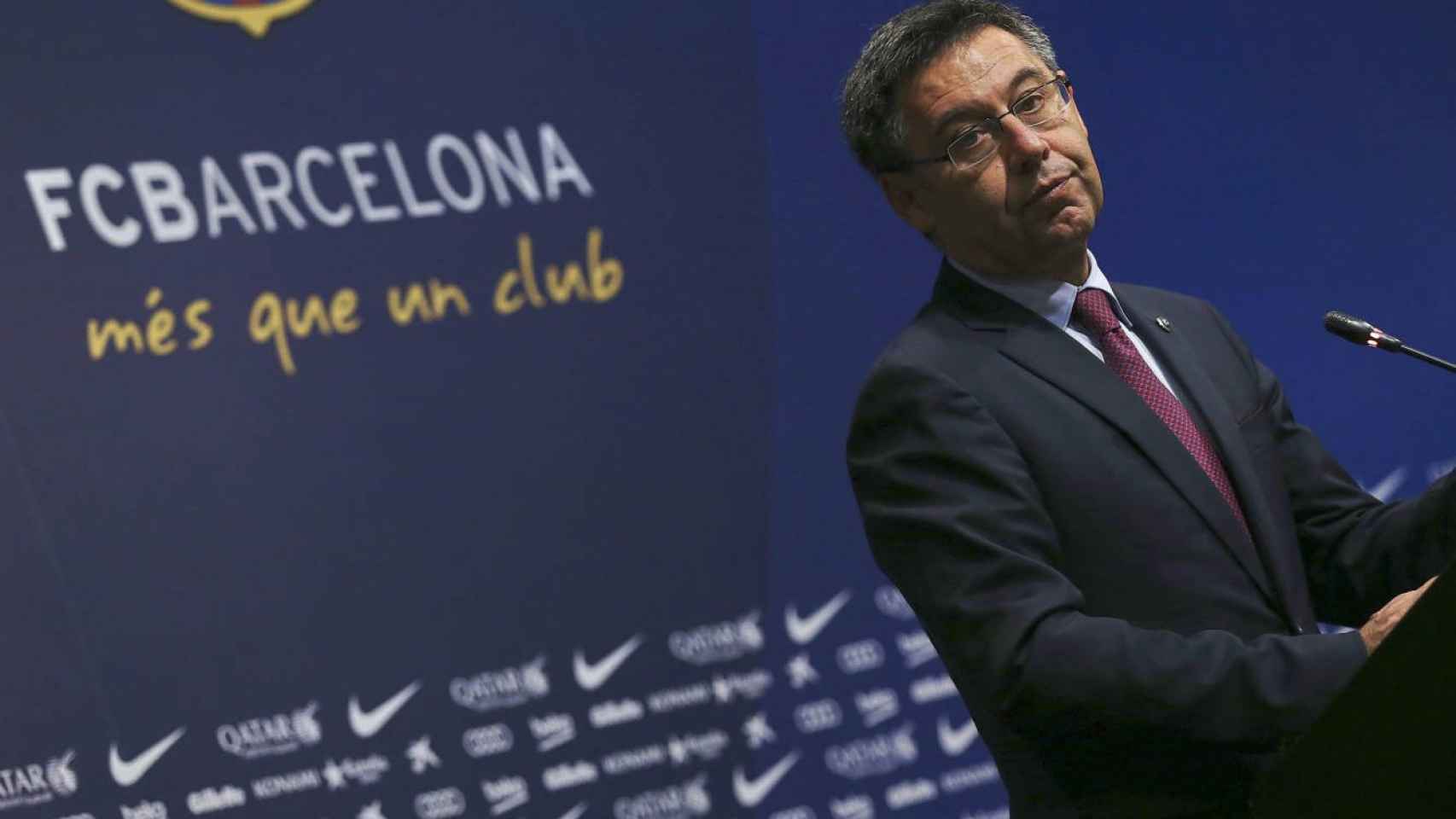 El presidente del FC Barcelona, Josep Maria Bartomeu / EFE