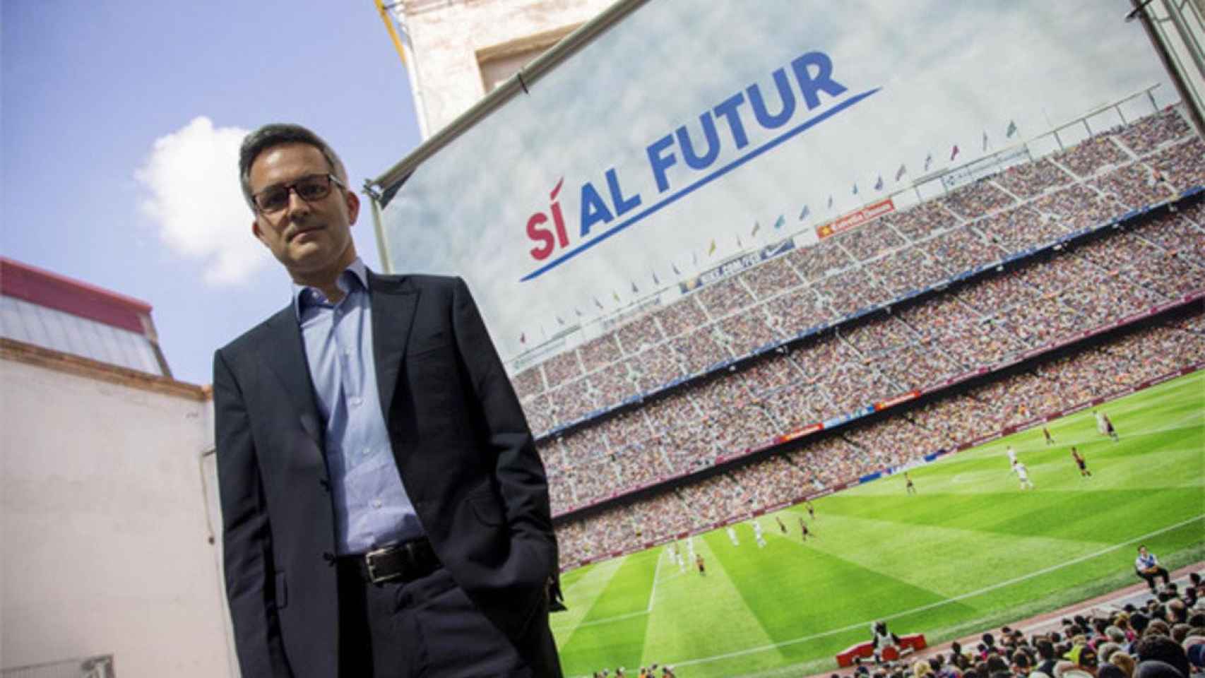 Una foto de Víctor Font, futuro candidato a la presidencia del Barça