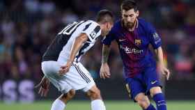 Messi, en una acción ante la Juventus | EFE
