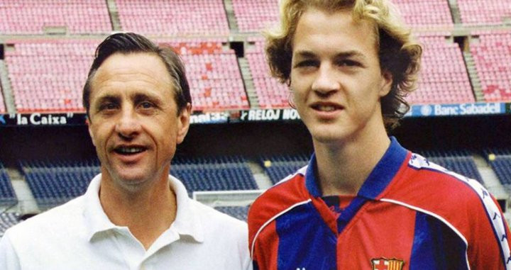 Jordi Cruyff, hijo de Johan Cruyff