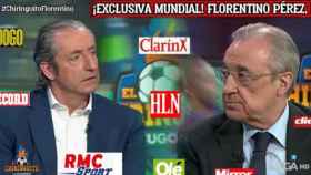 Florentino Pérez acude a 'El Chiringuito TV' para una entrevista con Josep Pedrerol / ECDJ