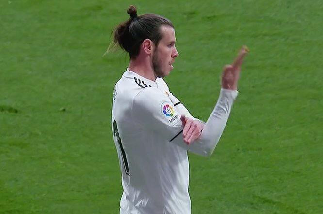 El poco estiloso corte de mangas de Bale en el Wanda Metropolitano