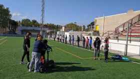 Equipamientos accesibles: En el campo de fútbol de Cardedeu, los escolares participan en el programa 'Jugamos con valores | DIPUTACIÓN DE BARCELONA