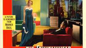 Cartel de la película 'El Manantial' (1949), dirigida por King Vidor