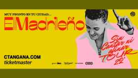 Cartel promocional de la gira 'Sin cantar ni afinar' de C. Tangana