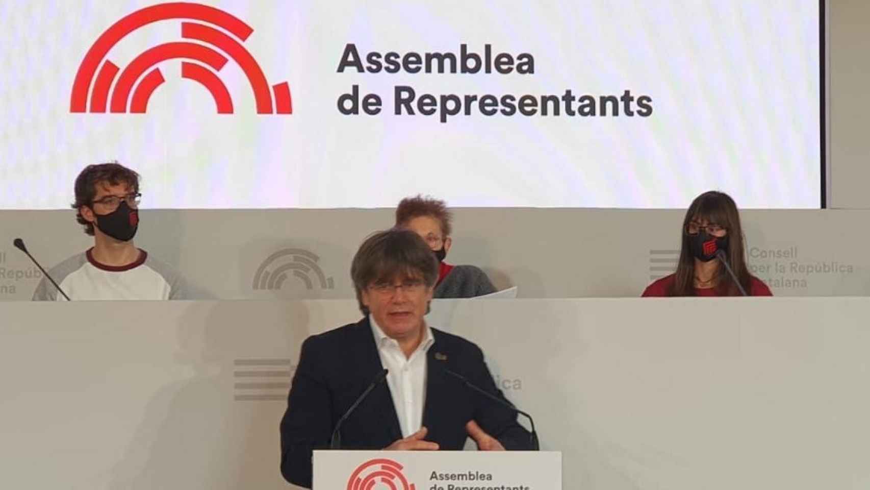 Carles Puigdemont, actual líder del Consell per la República / EUROPA PRESS