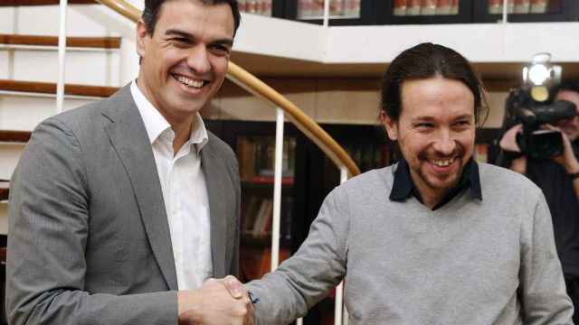 Pedro Sánchez, el presidente del Gobierno, y Pablo Iglesias, el secretario general de Podemos / EFE