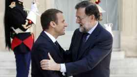 Mariano Rajoy y Emmanuel Macron en una visita anterior en París / EFE