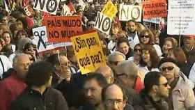 Multitudinarias manifiestaciones por toda España contra los recortes del Gobierno