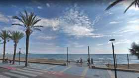 La playa de Ponent de Salou (Tarragona), donde ha fallecido un hombre de 62 años este fin de semana / GOOGLE MAPS