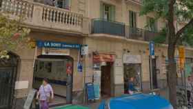 La administración de lotería de Barcelona que ha vendido el primer premio de El Niño / GOOGLE
