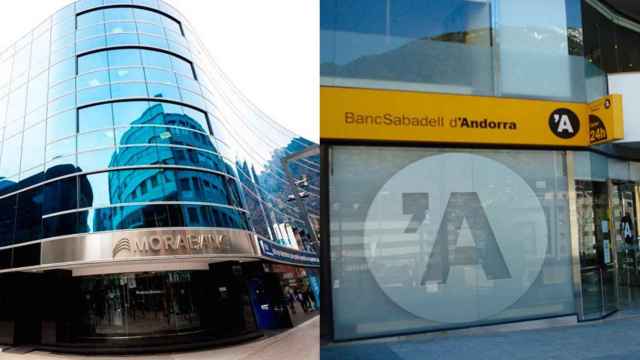 Las sedes de Morabanc y de Banc Sabadell d'Andorra en el Principado / CG