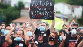 Trabajadores de Nissan se manifiestan en Cantabria contra el cierre en Barcelona / EP
