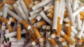 Cigarrillos amontonados, cuya venta ha caído casi un 52% desde que hay Ley Antitabaco / EP