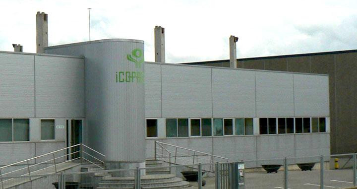 Entrada del centro productivo de Icopresa, la nueva química de la familia Crous / CG