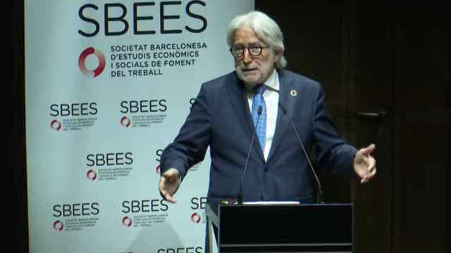 Josep Sánchez Llibre presenta el primer acto de la Sociedad Barcelonesa de Estudios Económicos y Sociales en Madrid / REDES