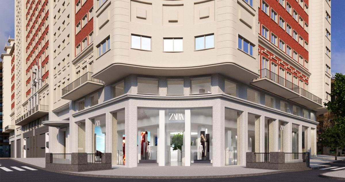 Prototipo de la nueva tienda Zara que se ubicará en el Edificio España de Madrid / INDITEX