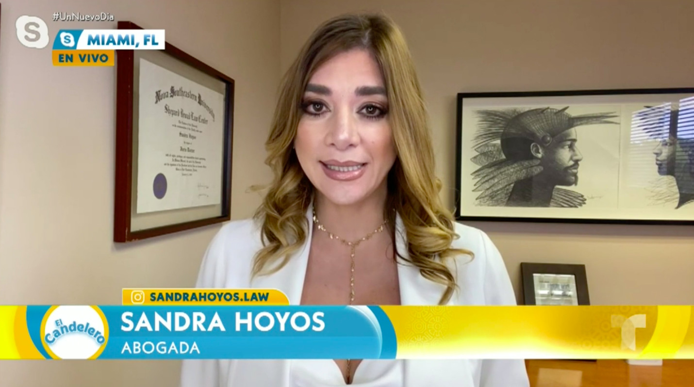 La abogada Sandra Hoyos habla del positivo en marihuana de Paulina Rubio / UN NUEVO DÍA