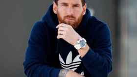 Leo Messi promociona una conocida marca de relojes / INSTAGRAM