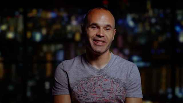 Andrés Iniesta en el documental 'Un héroe inesperado' / Rakuten