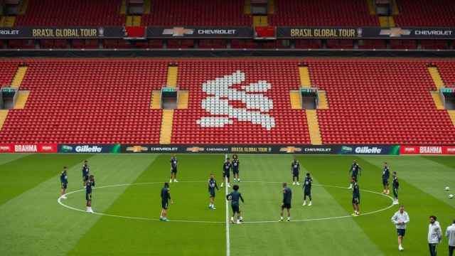 Una imagen de Anfield, el estadio del Liverpool /EFE